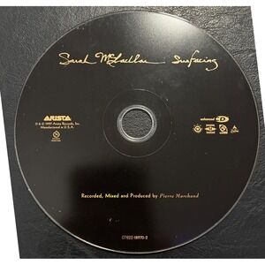 Sarah McLachlan Surfacing CD 1997 Arista 07822-18970-2 Disc Only